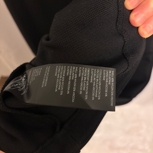 Anthropologie Ariana Square Neck Asymmetrical Ruffle Hem Dress - Picture 8 of 9